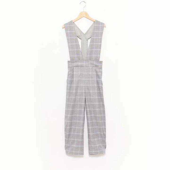 [AMI] Suspender Wide Salopette,Green, medium image number 5