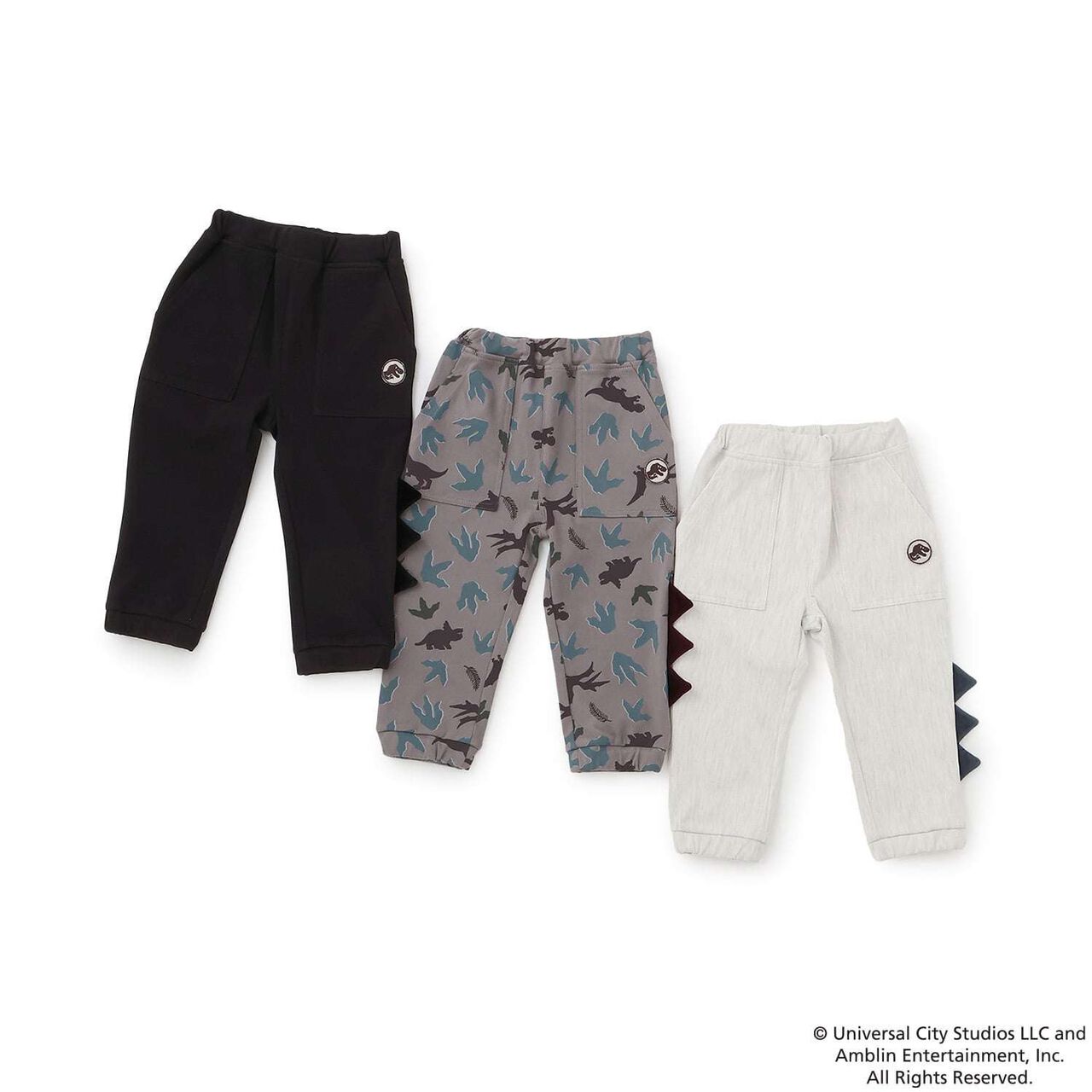 [JURASSIC WORLD] Cut Long Pants,Smoke white, large image number 12