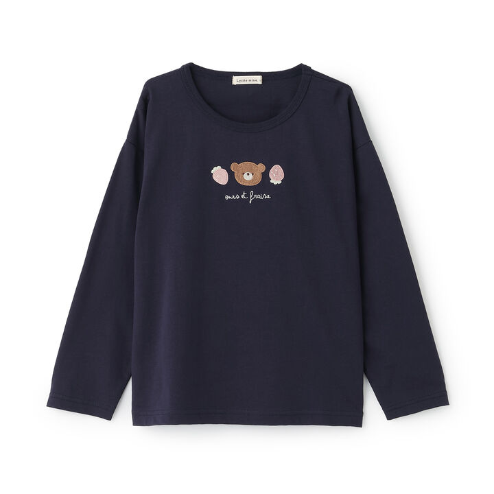 [100% Cotton] Muteki T. [Stain Resistant/Quick-Dry/UV] 8-Pattern A-Line T-Shirt,Navy, medium image number 22