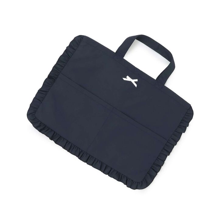 [School-Ready] [Water-Repellent, Anti-Stain, Durable, UV] Frill Lesson Bag with Ribbon,Lavender, medium image number 3