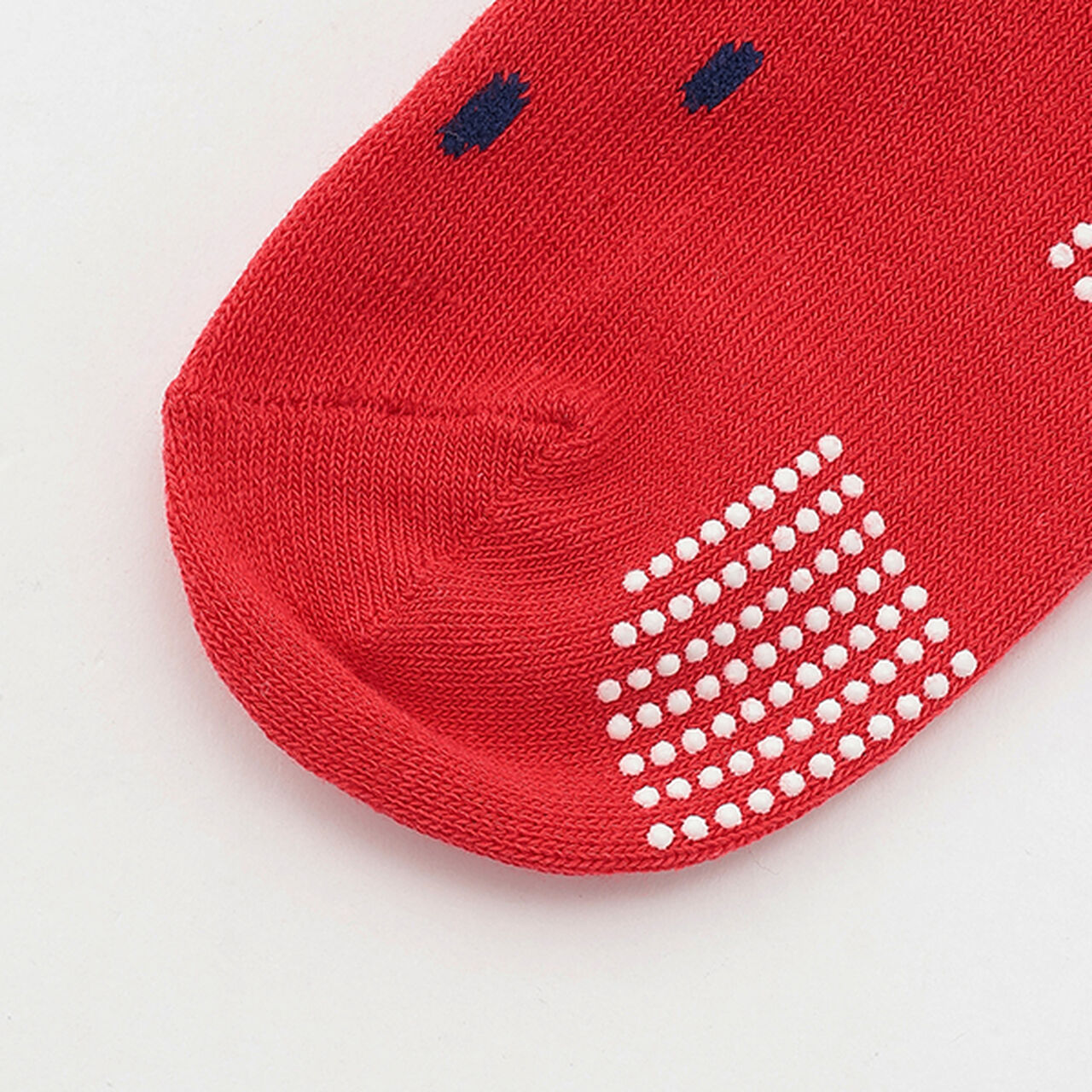 Strawberry Crew Socks,Pearl white, large image number 2