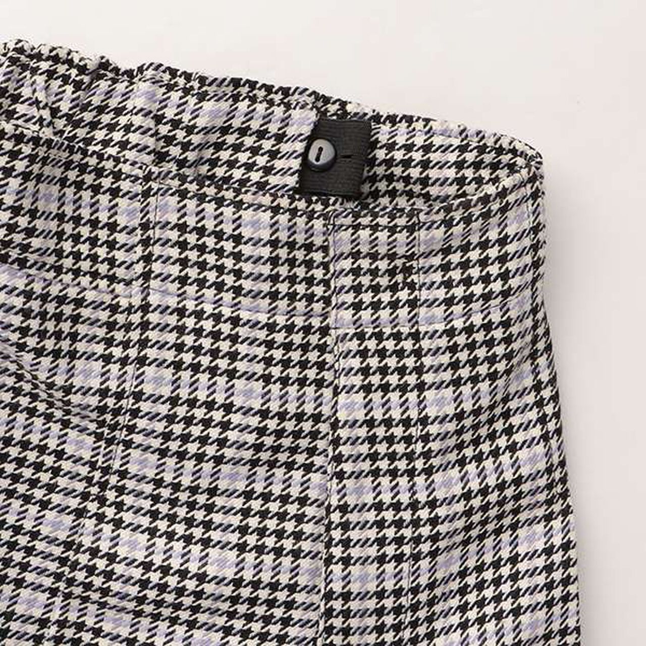 Houndstooth Shorts,Black, large image number 4