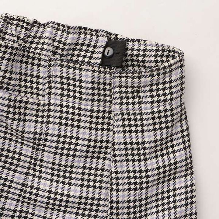 Houndstooth Shorts,Black, medium image number 4