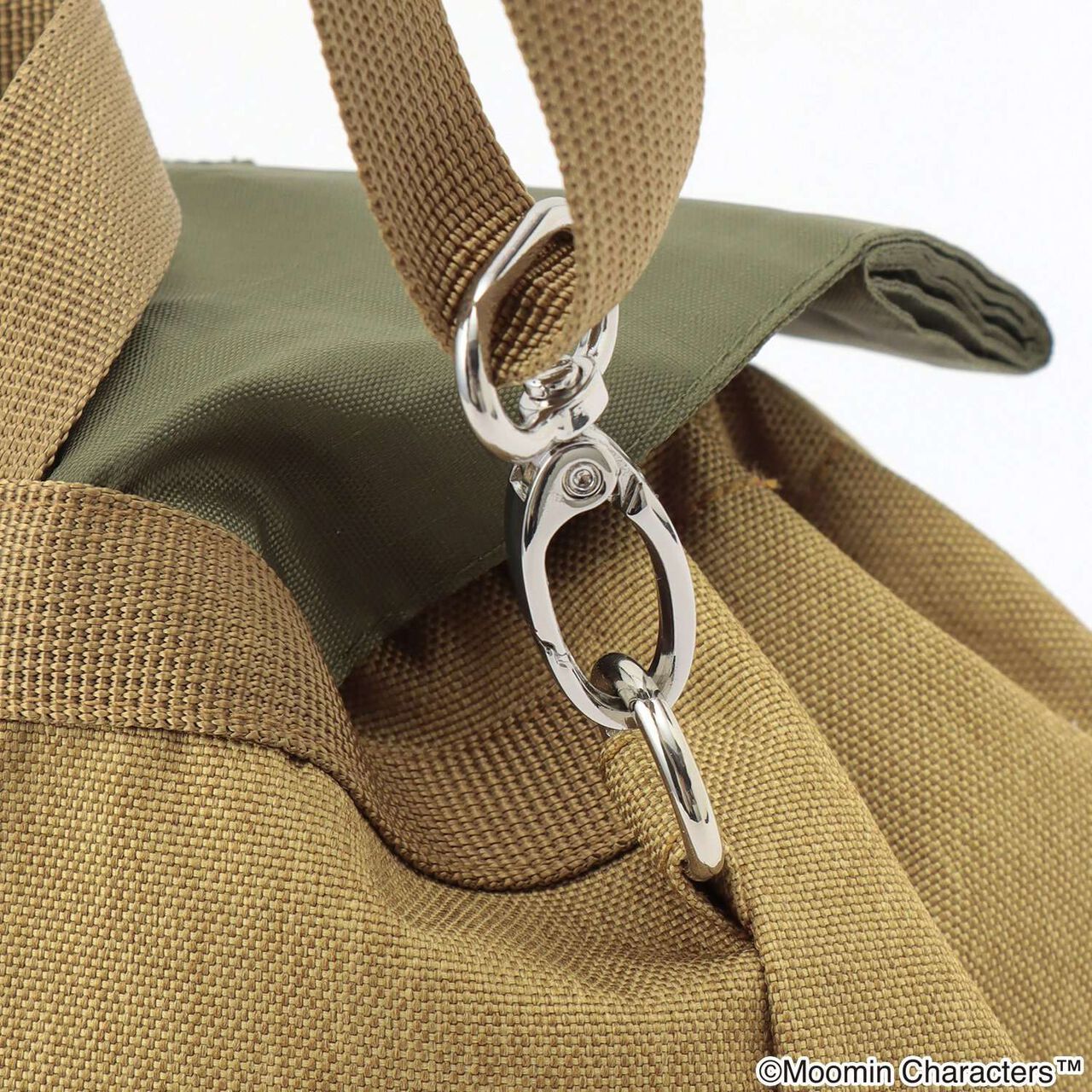 [MOOMIN] Snufkin Backpack-Style Small Shoulder Bag,Beige, large image number 4