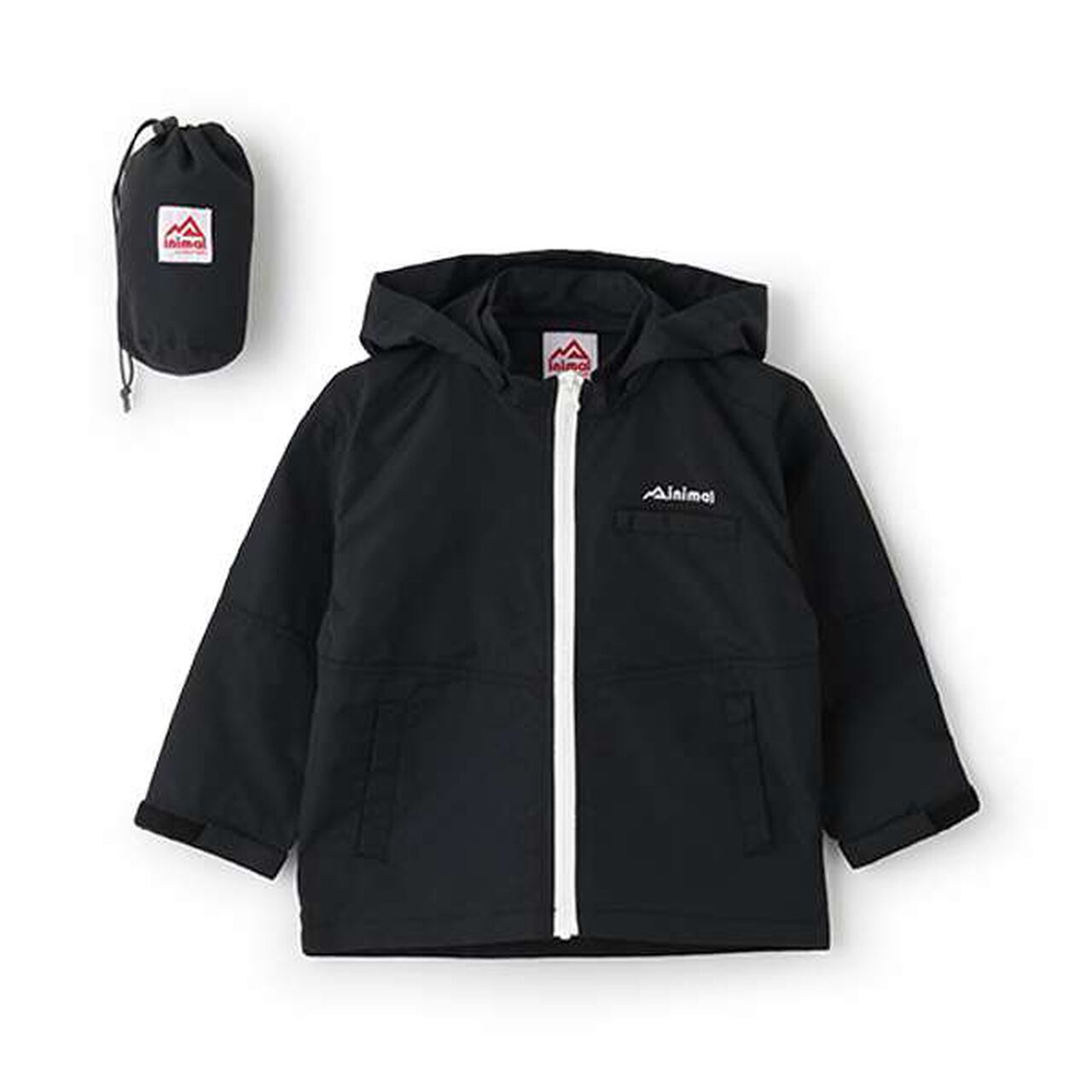 [Water-Repellent] Color-Block Mountain Parka,Magenta, large image number 4