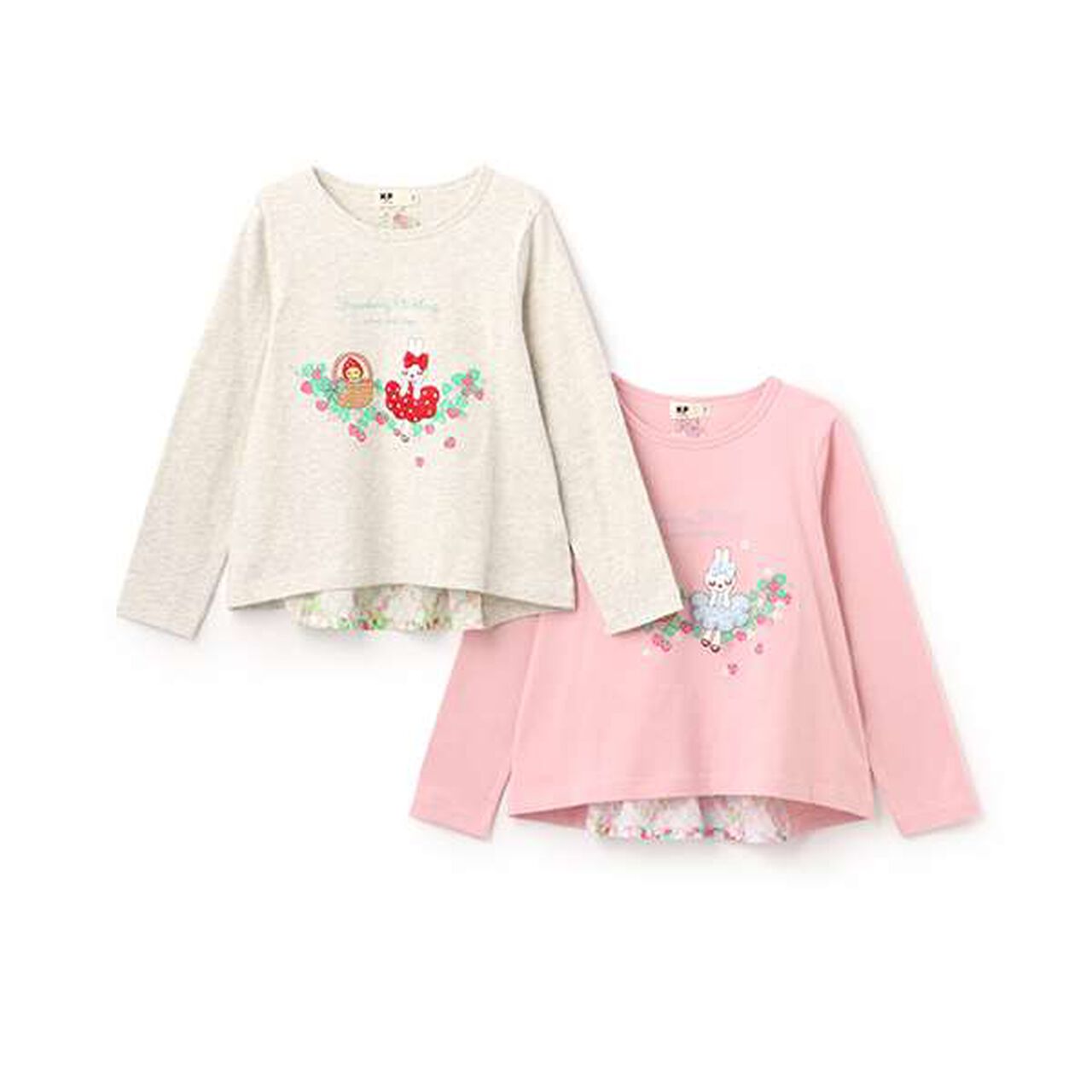 Strawberry Mimi Long-Sleeve T-Shirt,Pink, large image number 10