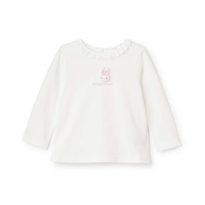 Long-Sleeve T-Shirt with Rabbit Mascot,, medium