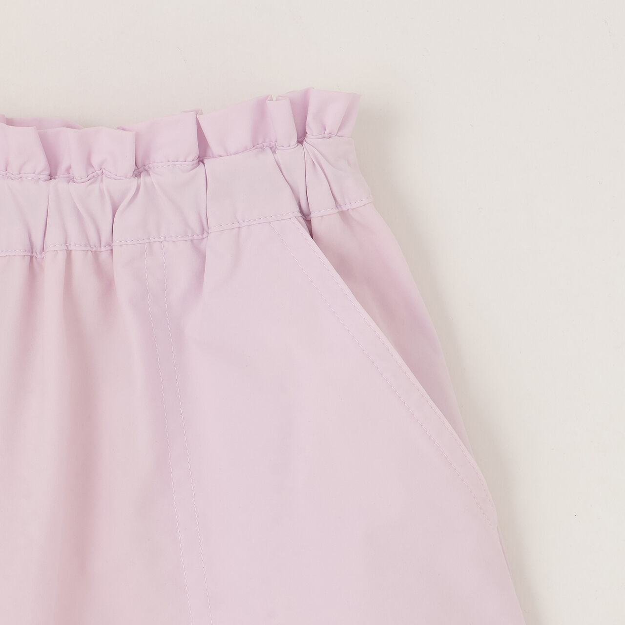 Ribbon Cargo Pants,Off white, large image number 4
