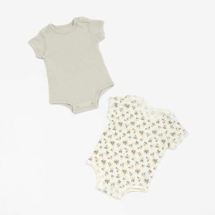 [Organic] Bodysuit,Lemon yellow, medium image number 18