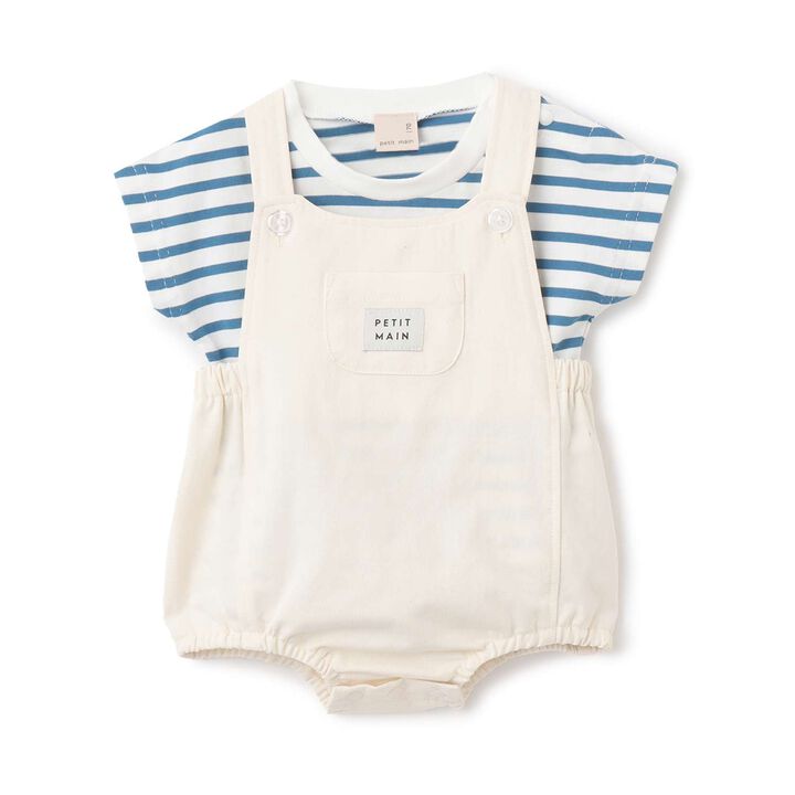 Overalls Outfit Set,Blue, medium image number 0