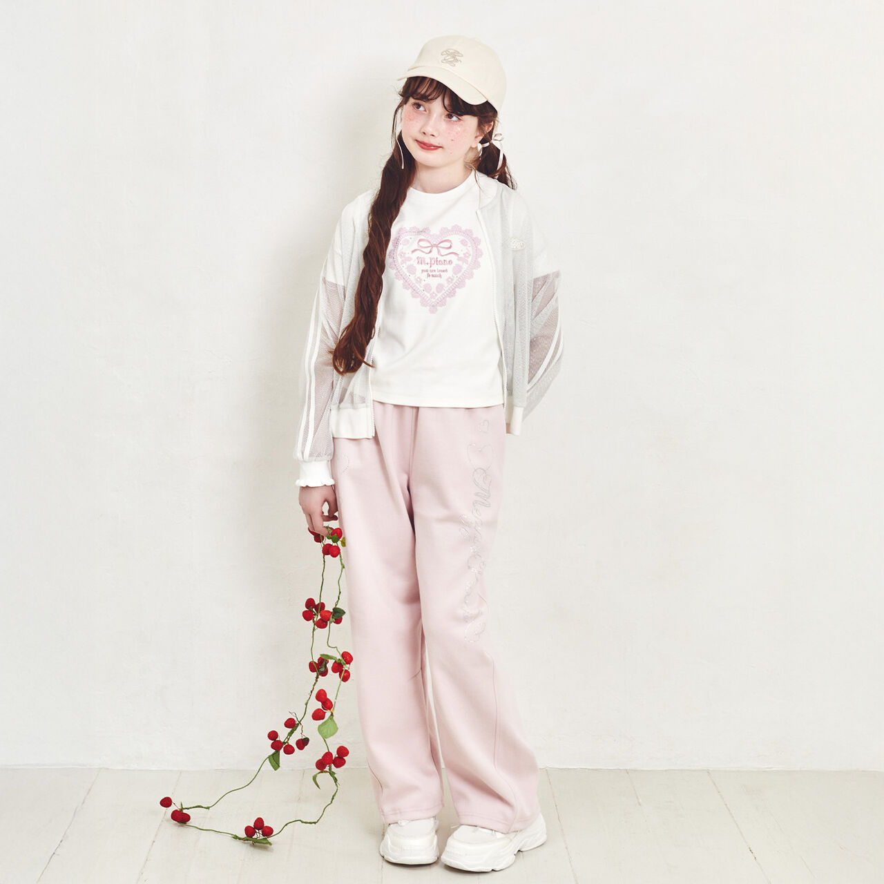 Lame Mesh Bomber Jacket,Off white, large image number 12