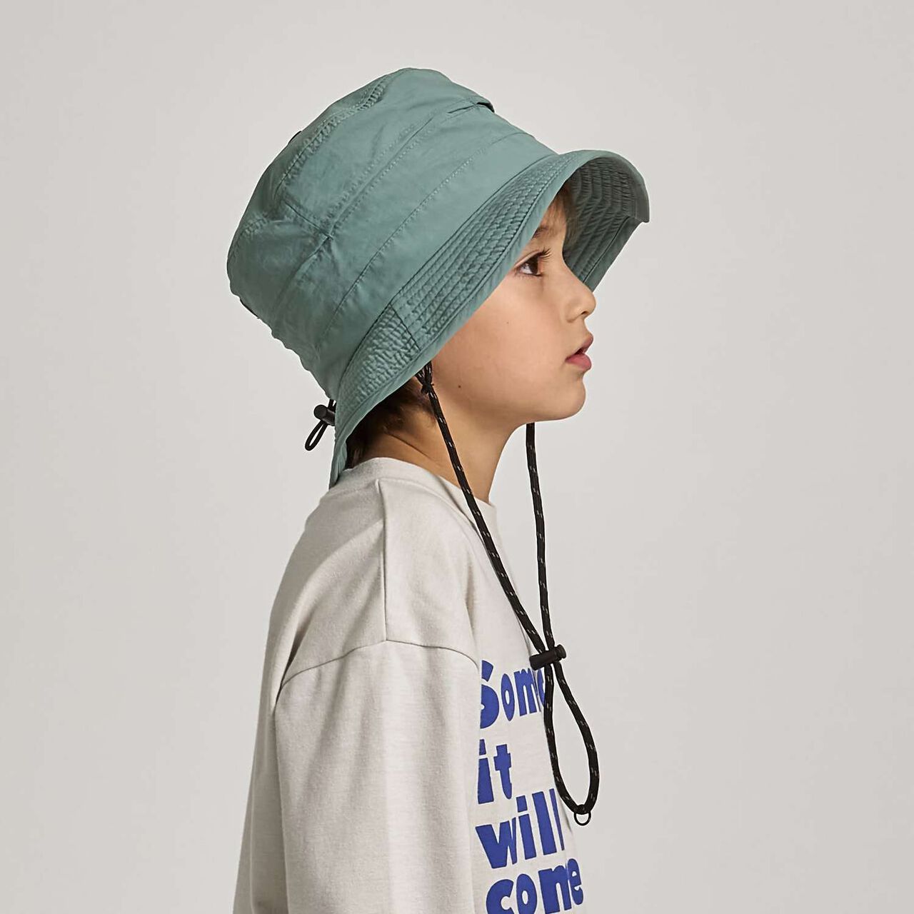 [School-Ready] [Water-Repellent, Anti-Stain, Durable, UV] Compact Hat with Reflective Sheet,Charcoal gray, large image number 19