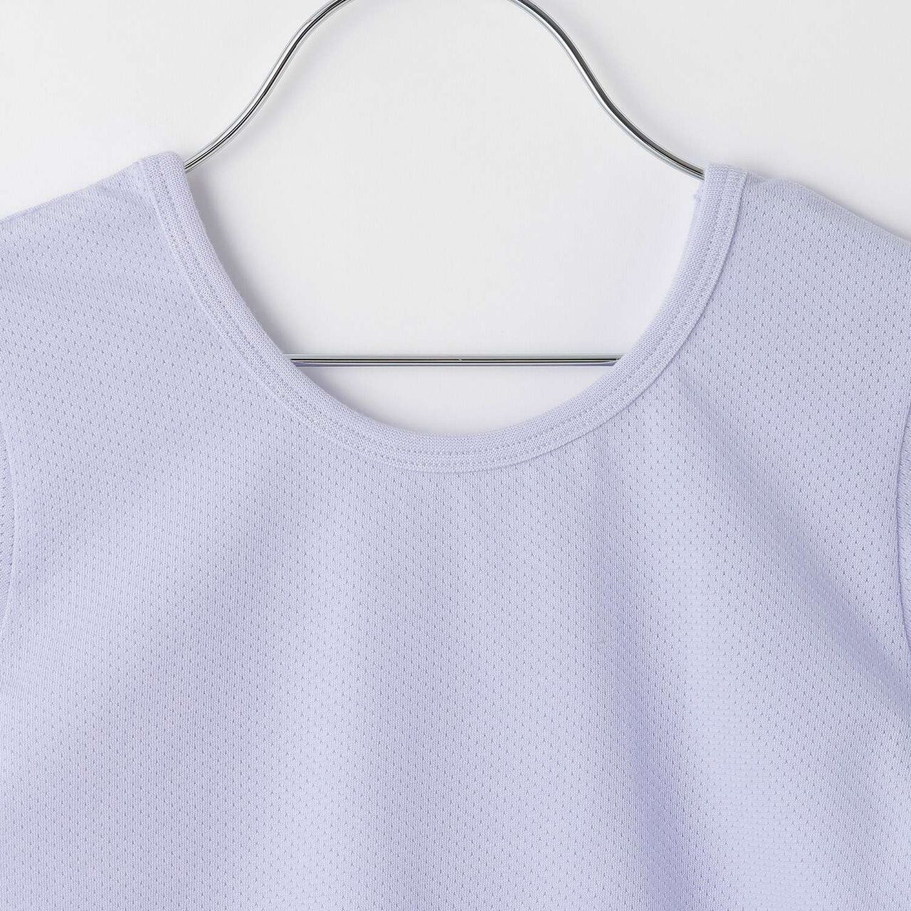 [Smooth Mesh] Quick-Dry Short-Sleeve Undershirt [Either Way Is Fine] Kids' Clothing for Boys & Girls,Silver gray, large image number 2