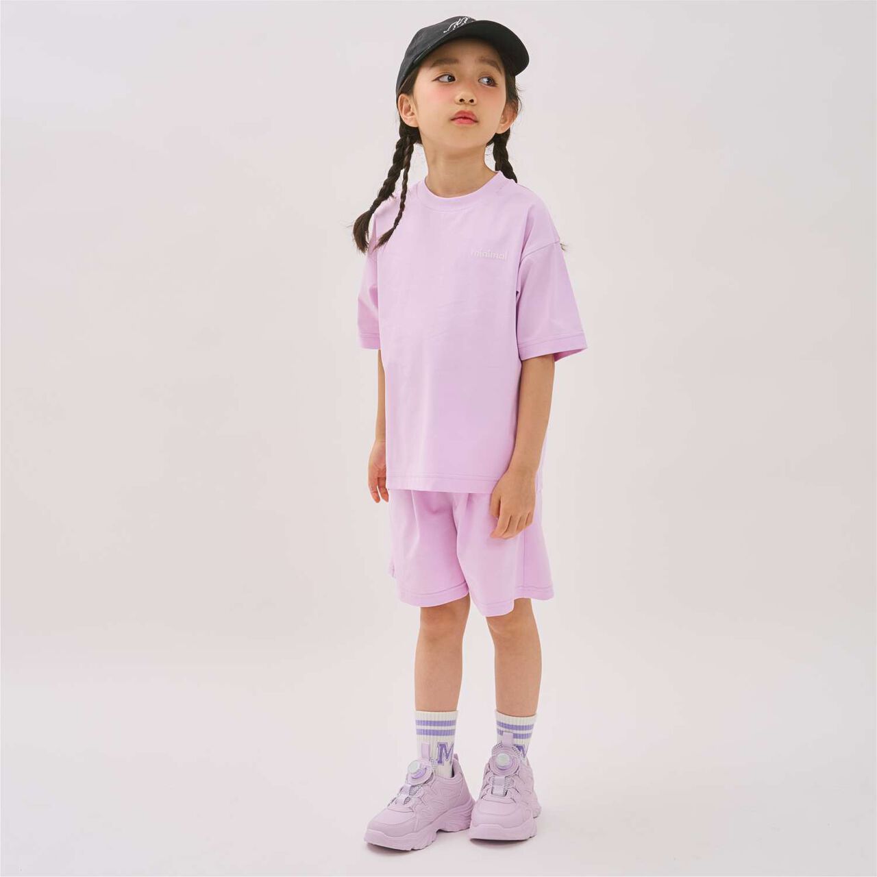 [DailyMe] Simple T-Shirt [Heat Shielding / Quick-Dry / Antibacterial],Sax blue, large image number 1
