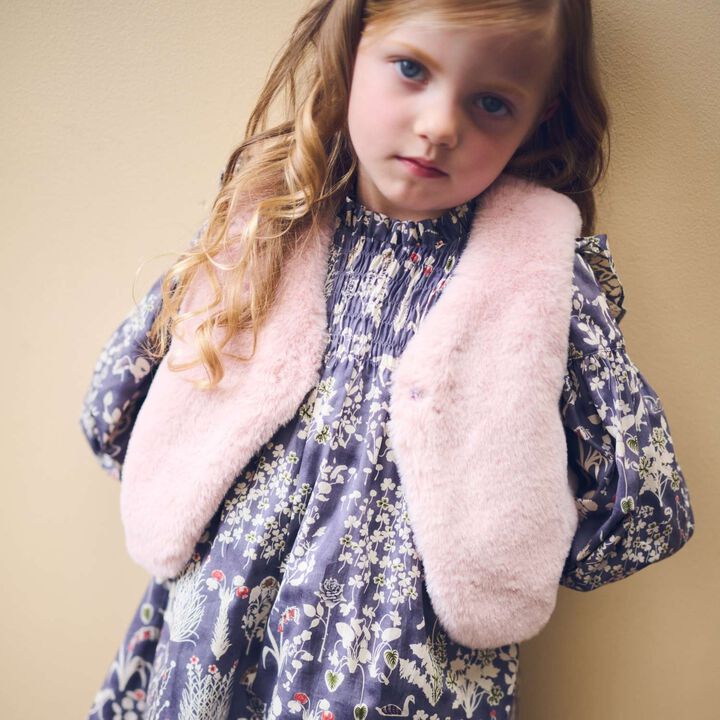 [Made in Japan] Liberty YOSHIE One-Piece Dress,Navy, medium image number 1