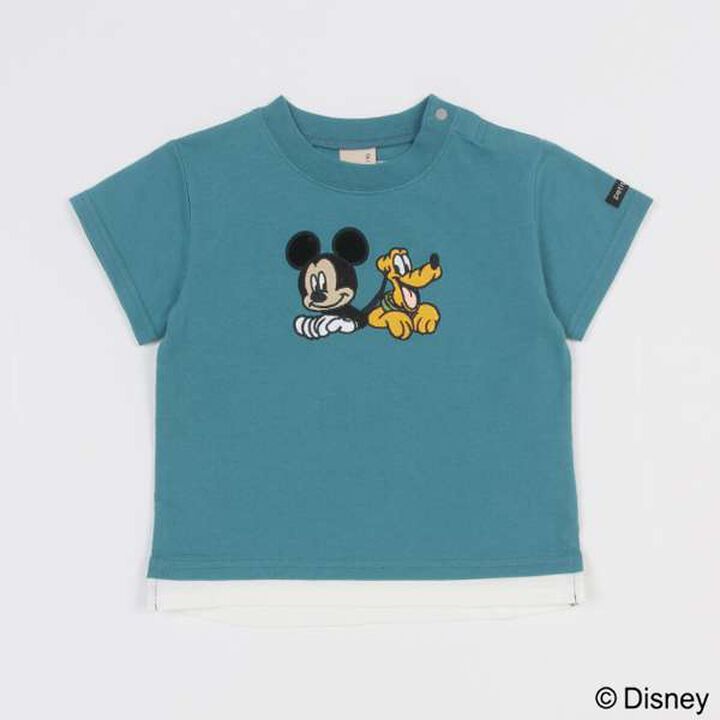 [Disney] Character Motif T-Shirt,Black, medium image number 14