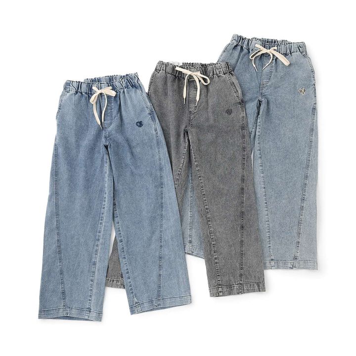 [ME DENIM] Stretch Quick-Dry Easy Pull-On Pants,Gray, medium image number 24