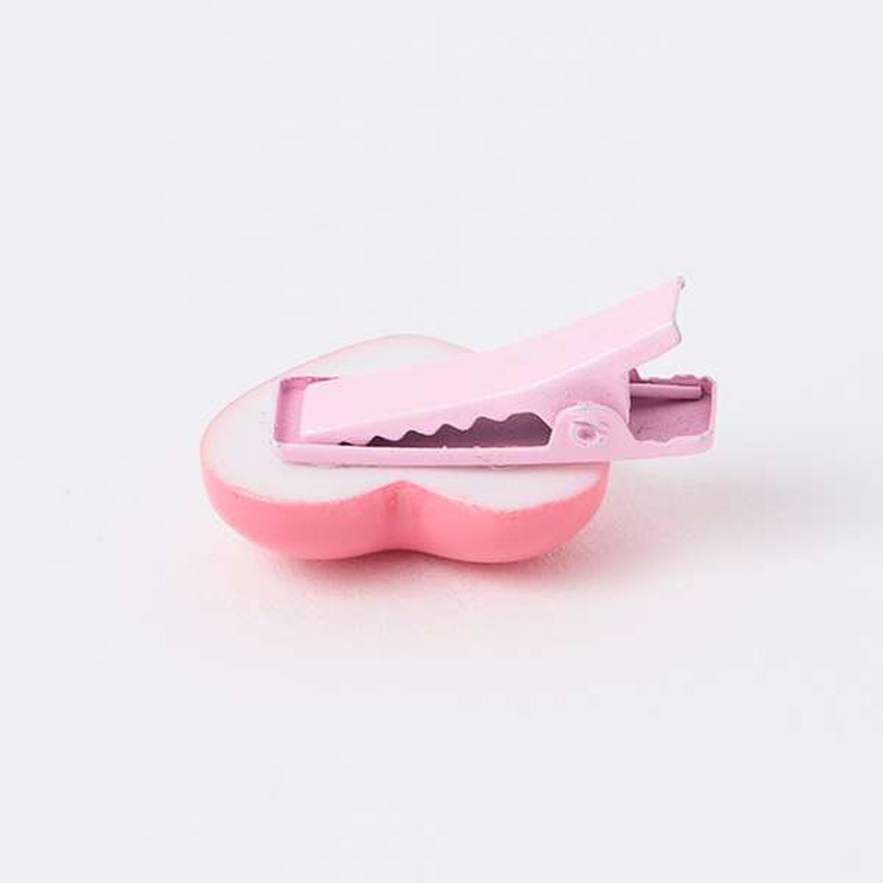 Mini Mini Heart Hair Clip 2-Piece Set,Pink, large image number 3