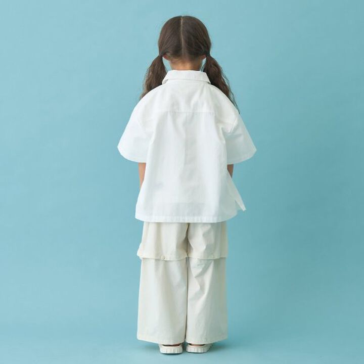 [Coordinatable Setup] Oversized Silhouette Assorted Short-Sleeve Shirt,Blue, medium image number 12