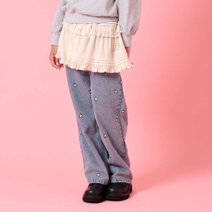 Calla Crepe Tiered Skirt,, medium