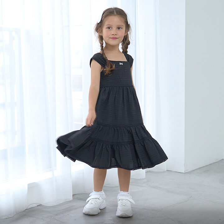 Tiered One-Piece Dress,Off white, medium image number 20