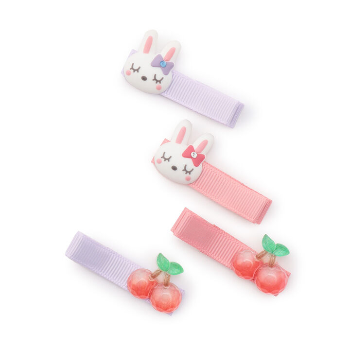 Mimi-chan & Cherry Hair Clip,Pink, medium image number 3