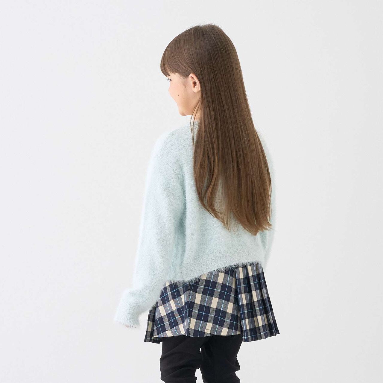 Shaggy Cardigan,Lavender, large image number 7