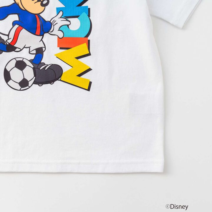 [Parent-Child Matching] [Disney] Soccer Short-Sleeve T-Shirt,White, medium image number 16