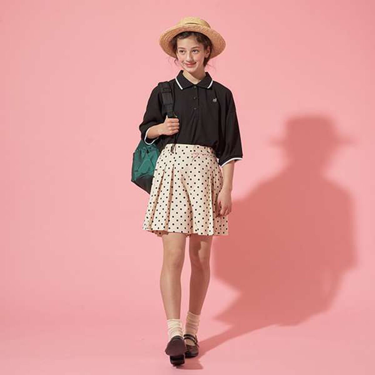 [AMI] Side Pleats Shorts,Black, large image number 7