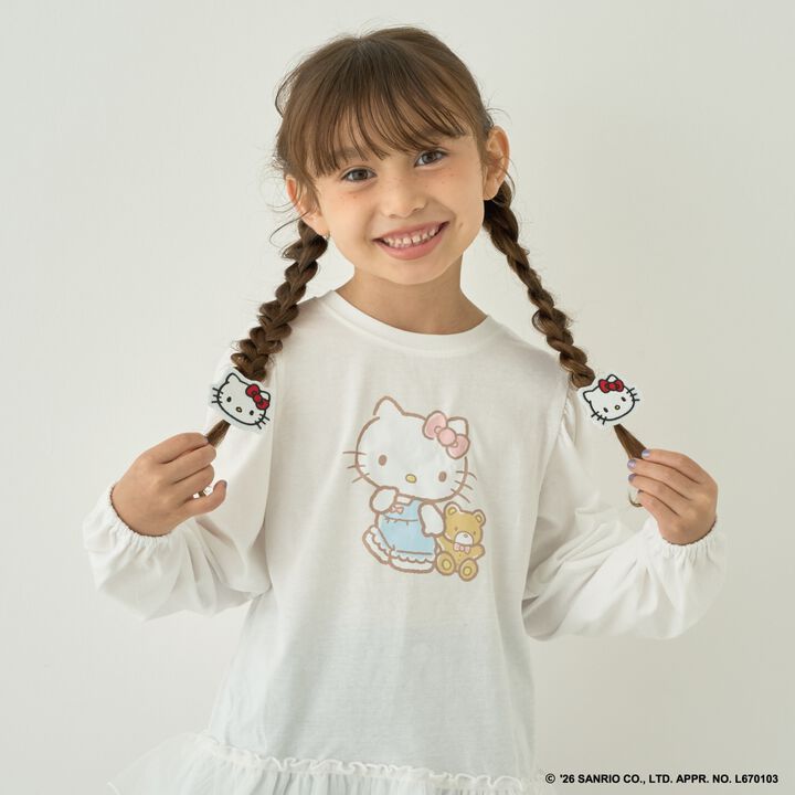 [Halloween] [Sanrio Characters] Assorted Print Tunic T-Shirt,Pink, medium image number 1