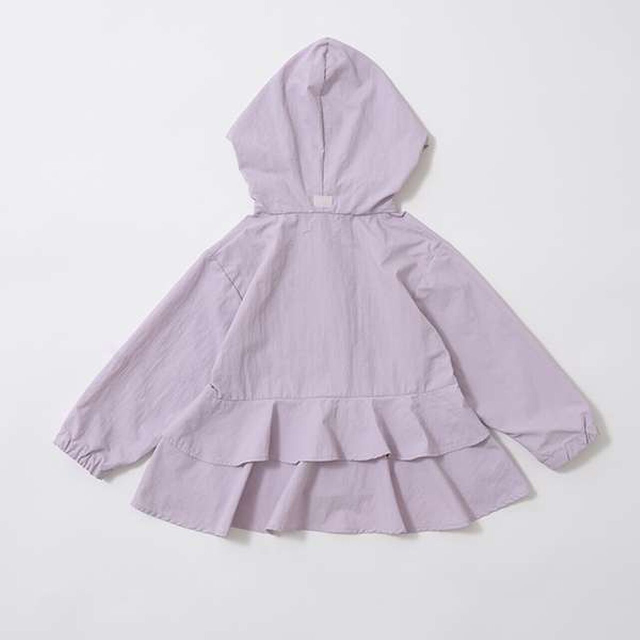 [Water-Repellent] Back Frill A-Line Mountain Parka (Storage Bag Included),Lavender, large image number 14