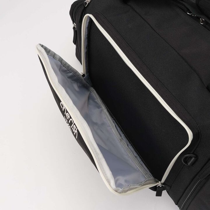 [LTXC] Mesh Pocket Expandable Boston Bag,Black, medium image number 13