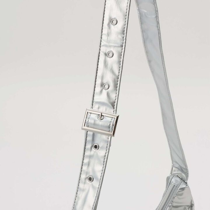 [LTXC] Front Pocket Buckle Shoulder Bag,Blue, medium image number 2