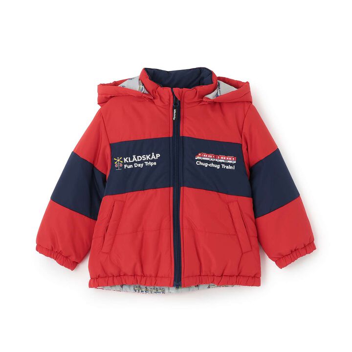 Train Reversible Padded Bomber Jacket,, medium