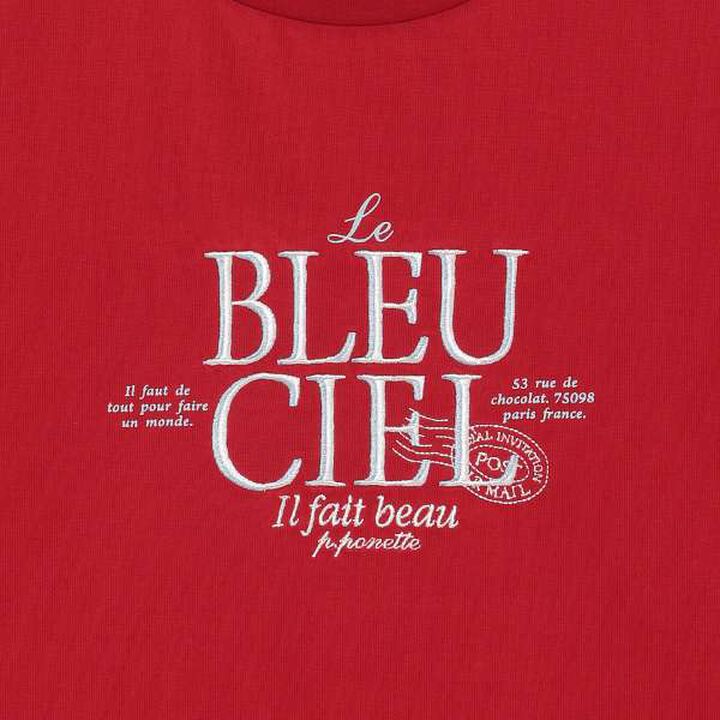 [GOOD PRICE] French Logo T-Shirt,Navy, medium image number 14
