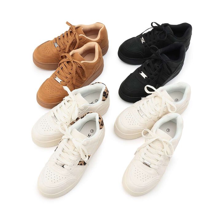 [LTXC] Lightweight Waterproof Line Coat Sneakers,Brown, medium image number 1