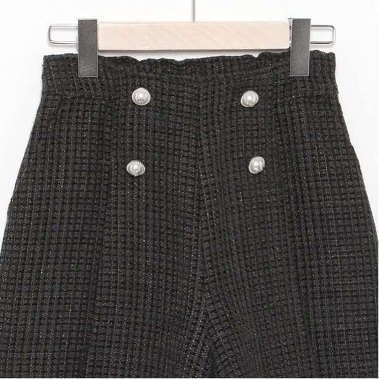 Pearl Button Shorts,Beige, large image number 12