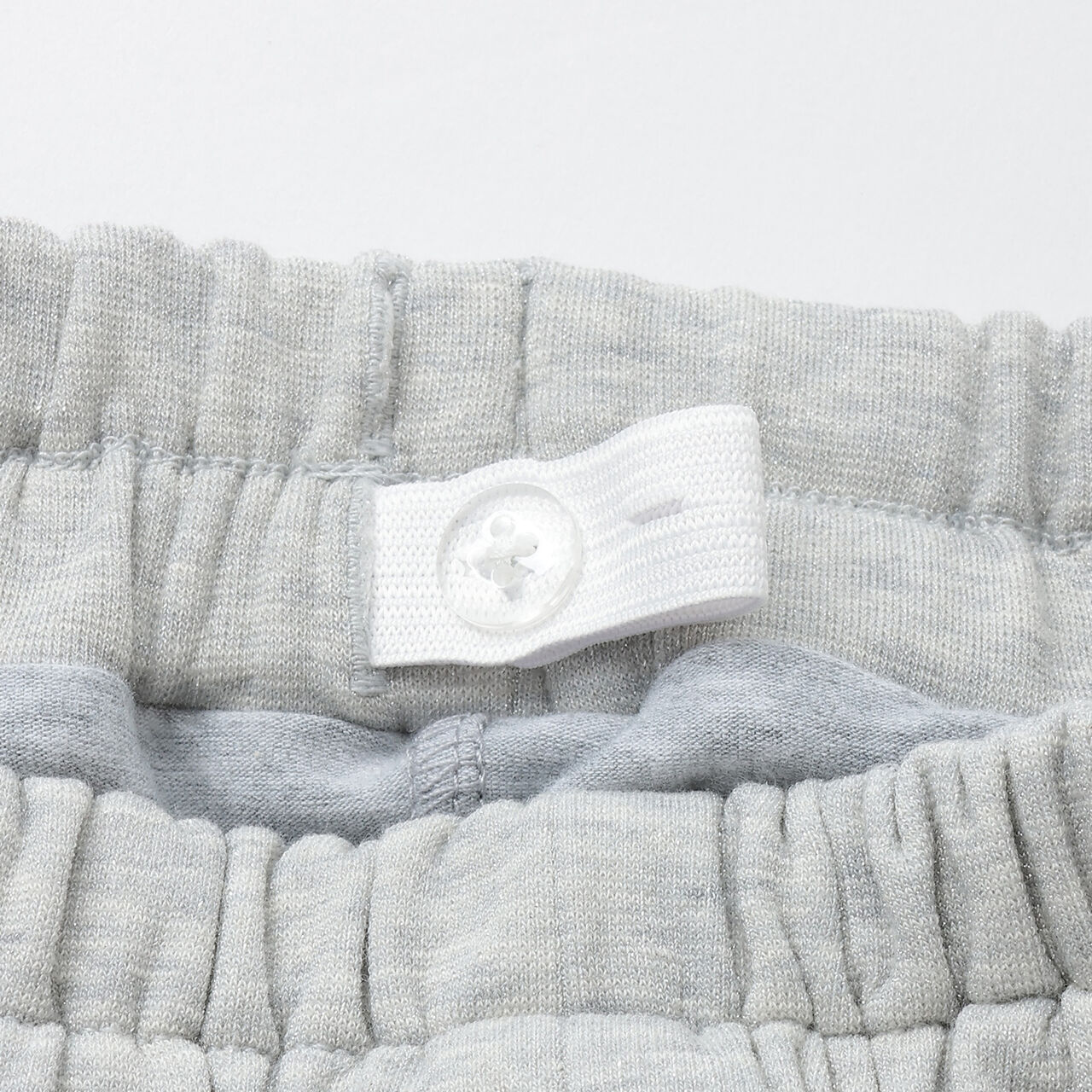 Lace Hem Tiered Skirt with Shorts,Off white, large image number 3