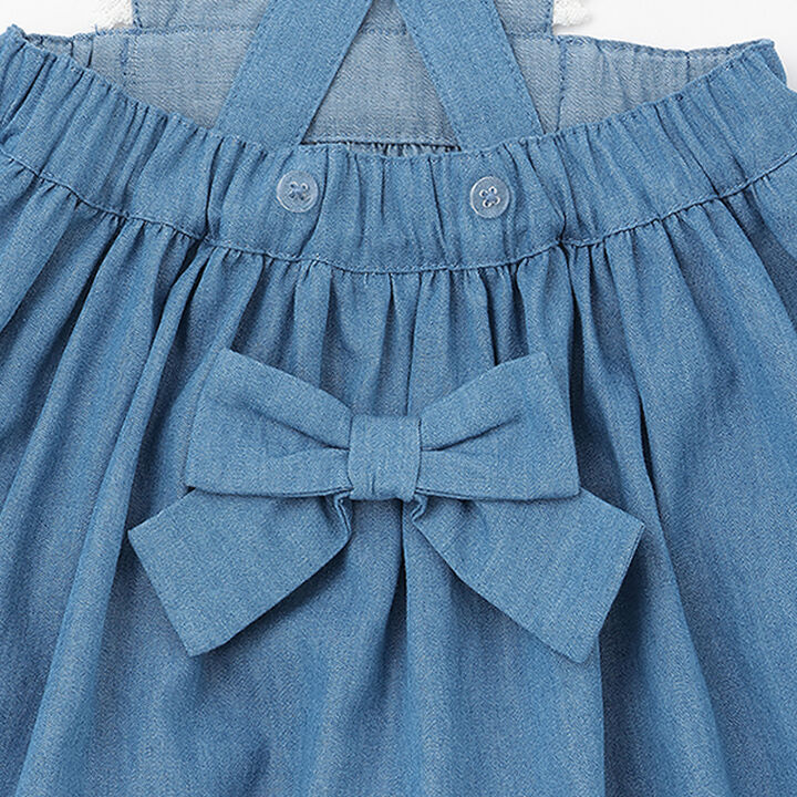 [Sanrio] Jumper Skirt Apron,Off white, medium image number 4