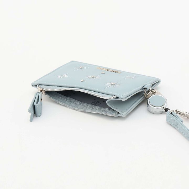 Foil Jewel Multi Card Holder,Light blue, medium image number 6