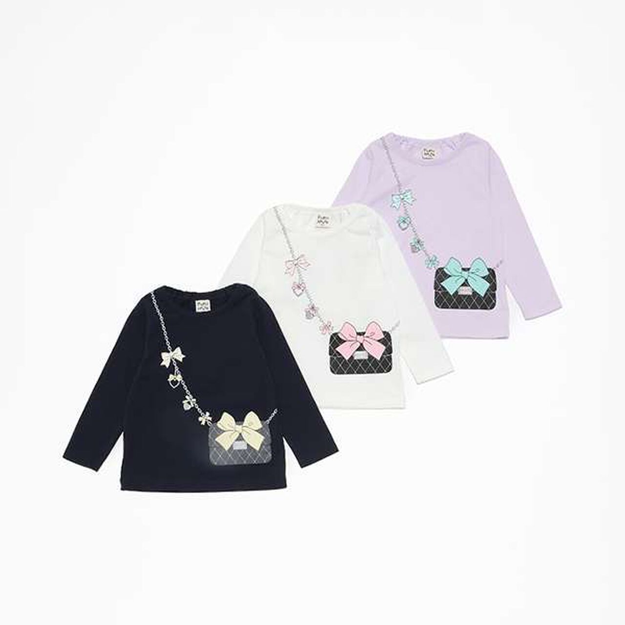 990T Long-Sleeve Small Shoulder Bag,Navy, large image number 7