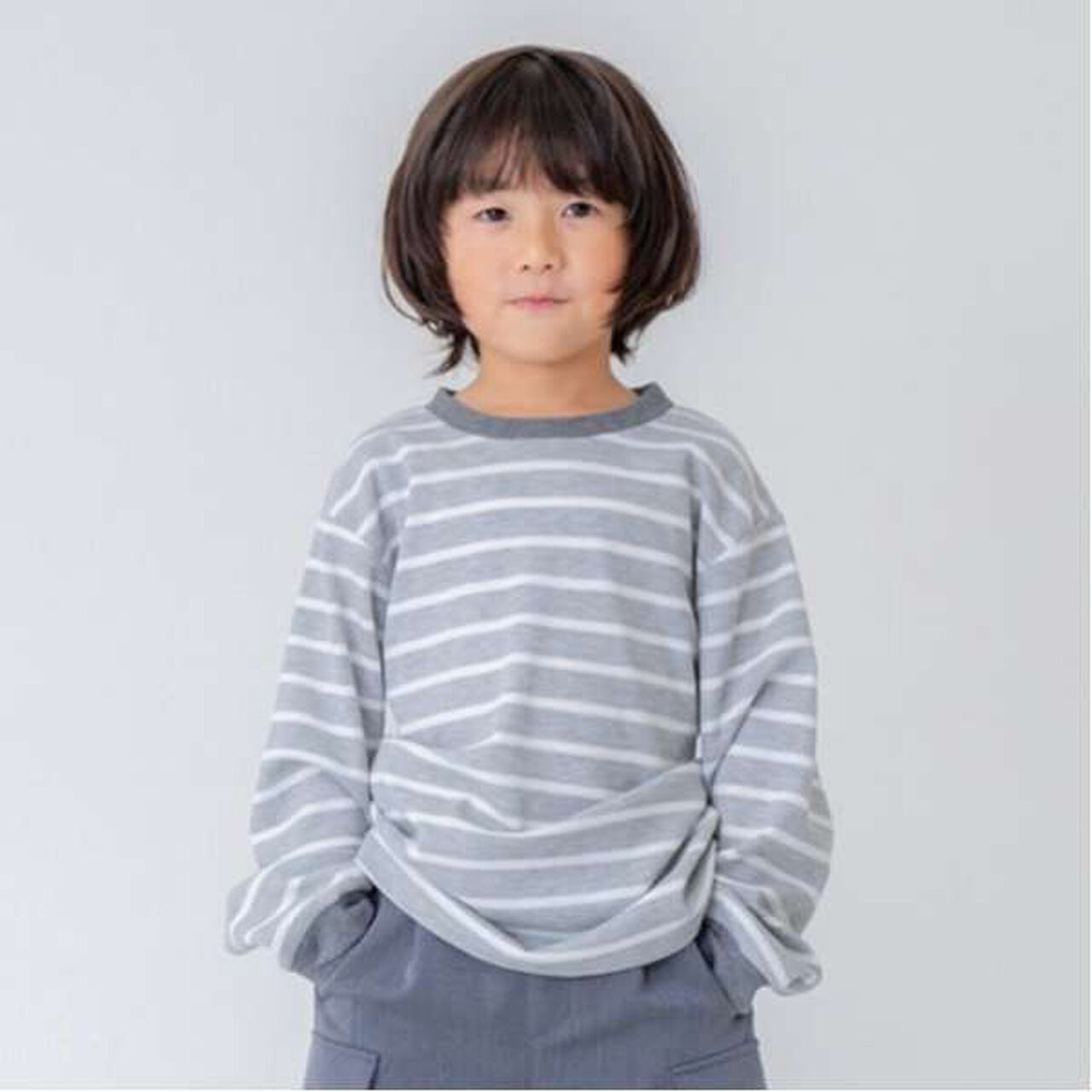 [365D.] Waffle Wide Long Sleeve T-Shirt,Green, large image number 13