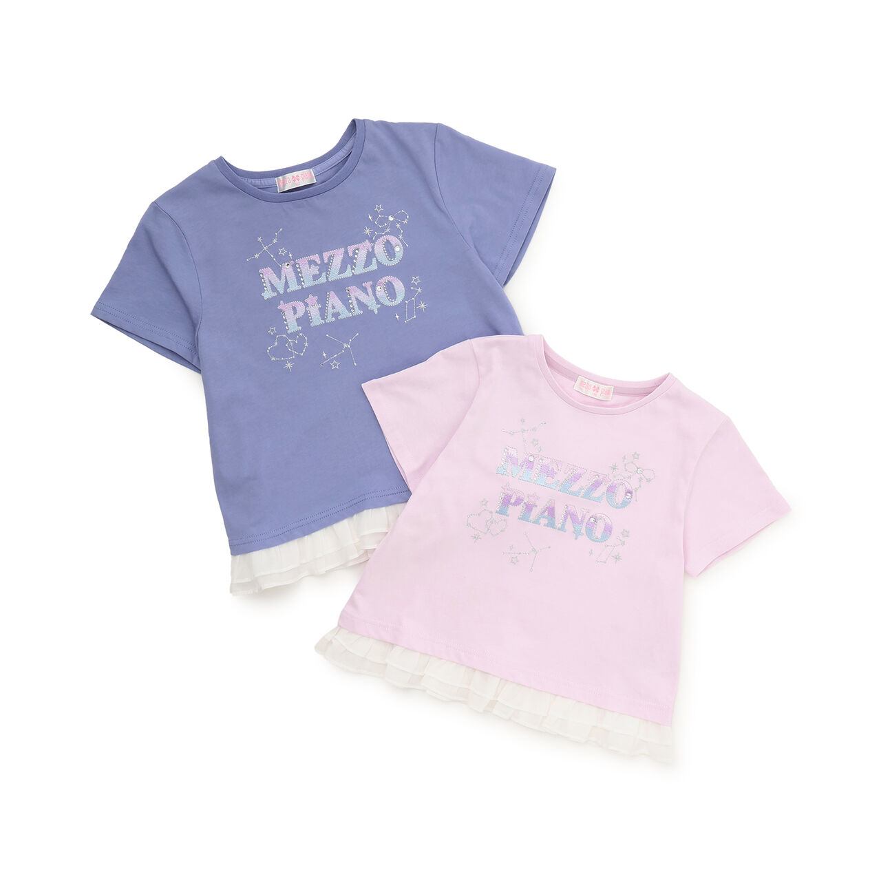 Sparkling Zodiac Logo Short Sleeve T-Shirt [Cool Touch],Pink, large image number 7