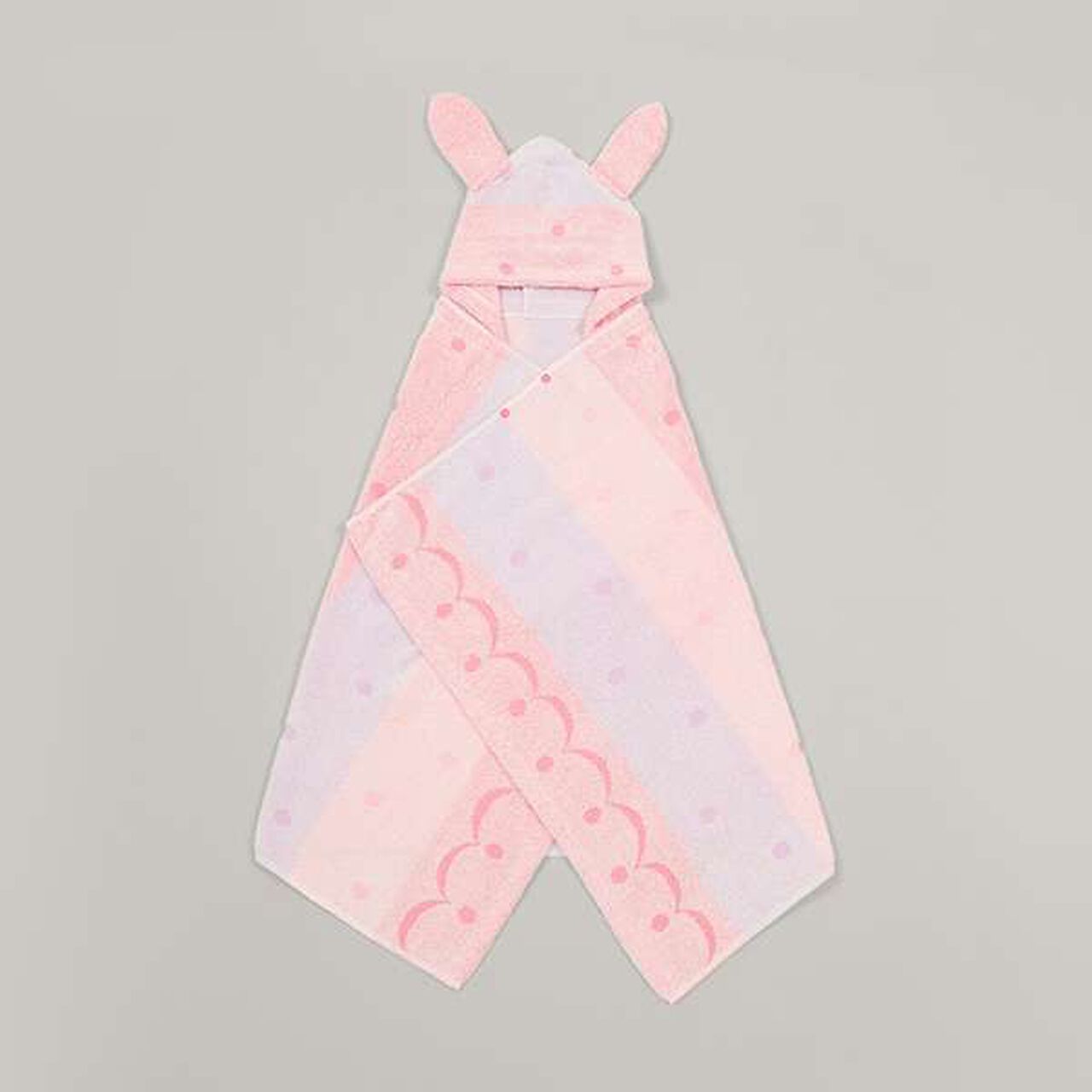 Zero-Twist Towel Bath Poncho,Blue, large image number 9