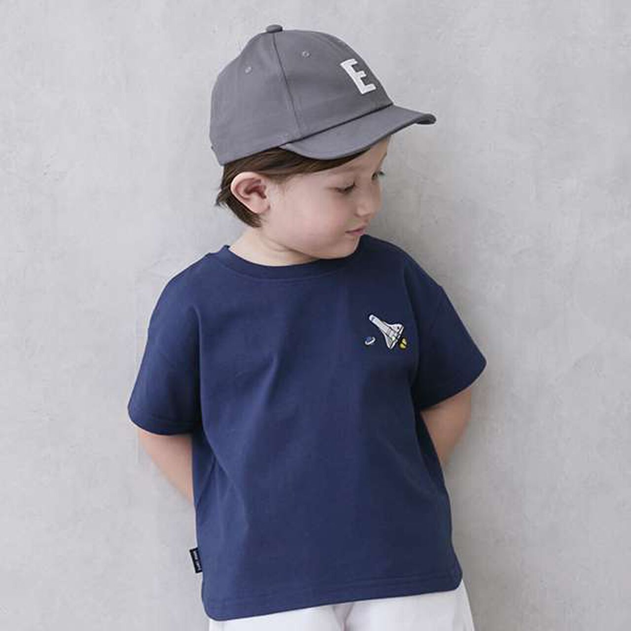 [GOOD PRICE Cool Sensation] Embroidered Short Sleeve T-Shirt,Light blue, large image number 3