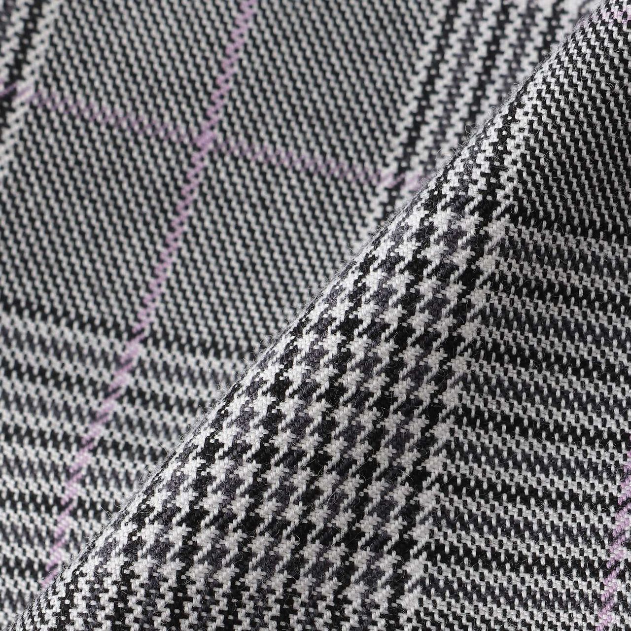 [Restock] Glen Check Shorts with Bear Charm,Black, large image number 9