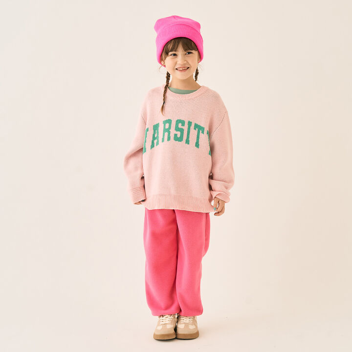 [Machine Washable] Logo Knitwear,Off white, medium image number 13