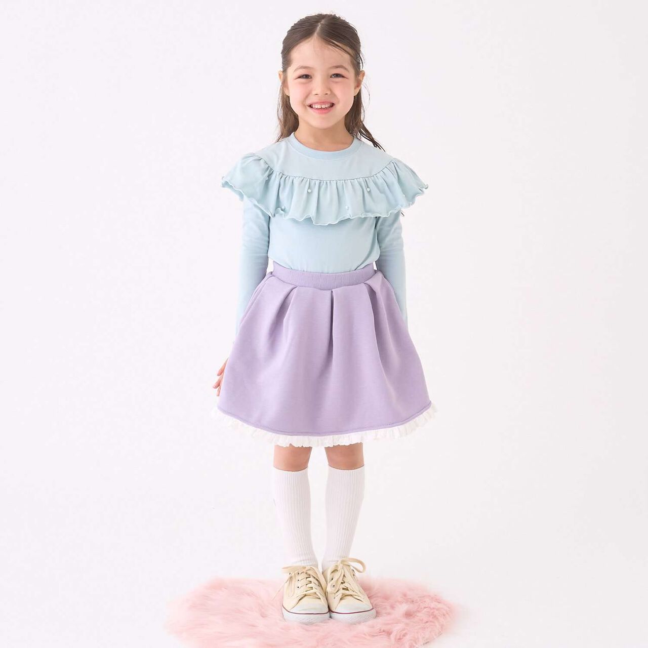 [Lycee Mine Ballet Series] [Coordinatable Setup] Pleated Skirt (Inner Shorts Included),Top gray, large image number 29