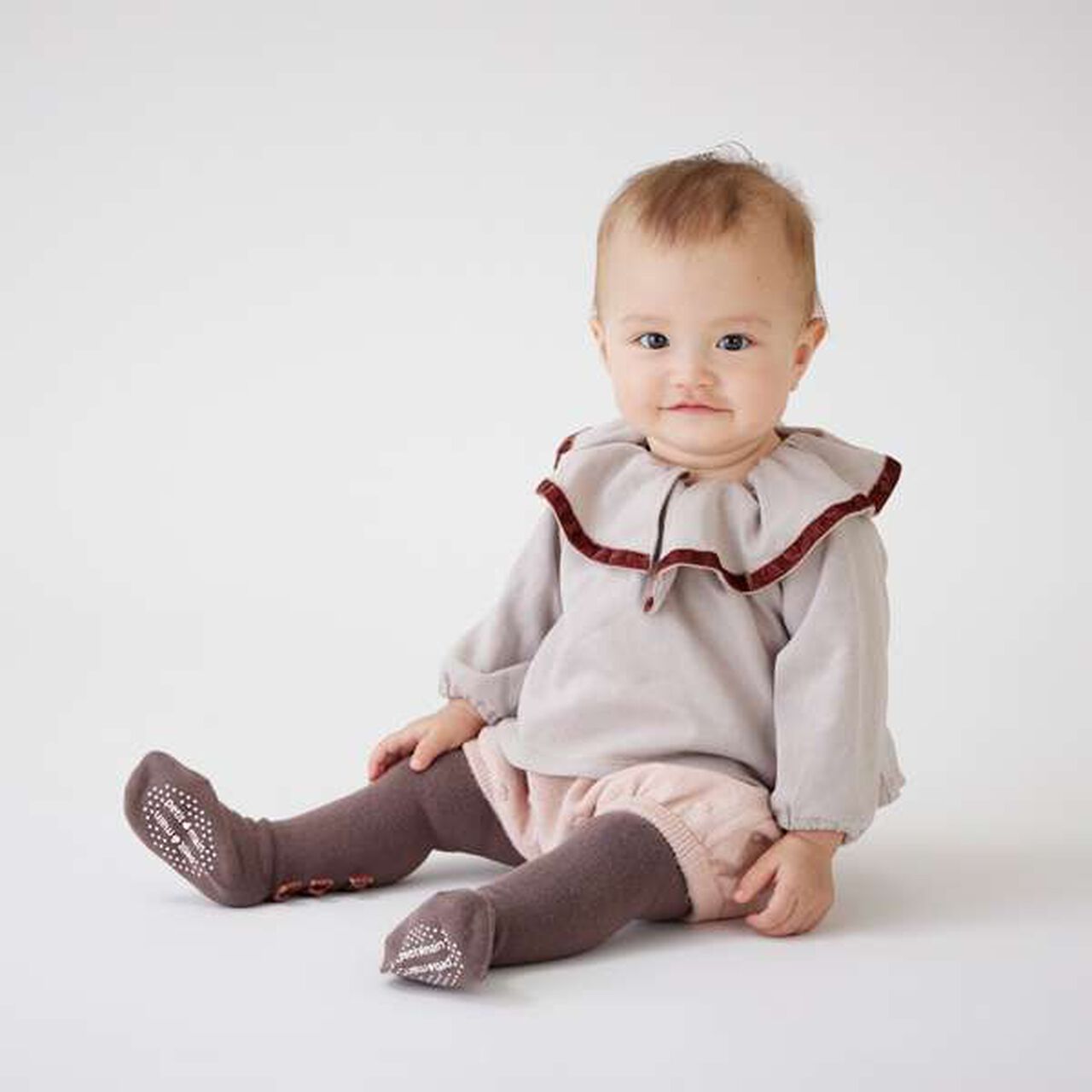 Baby Many Ribbon Tights,Ivory, large image number 8