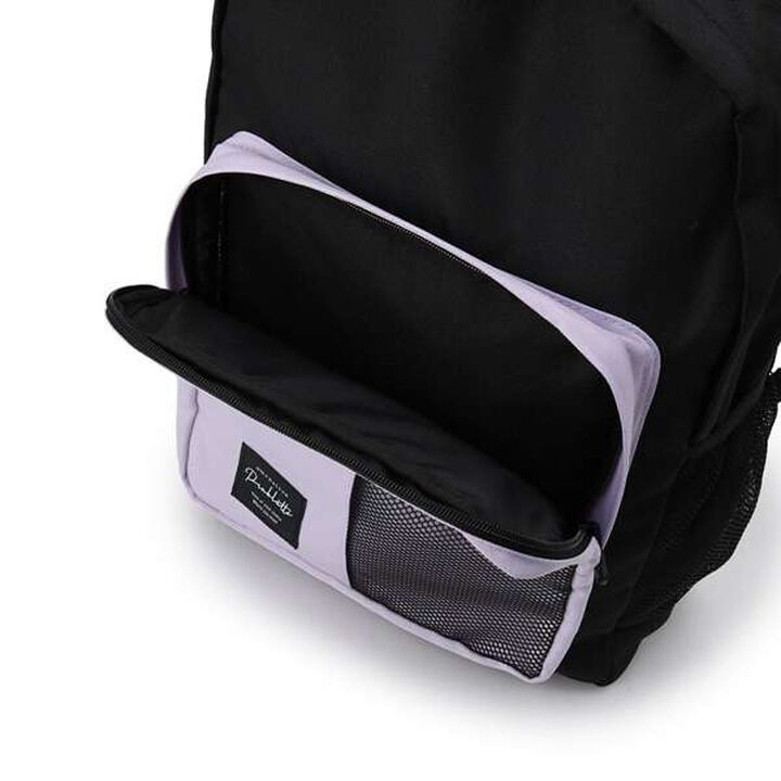 [Approx. 23L] Bi-Color Mesh Backpack,White, medium image number 20